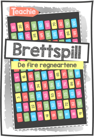 Brettspill - De fire regneartene