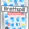Brettspill - Gangetabellen