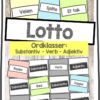 Lotto - Ordklasser